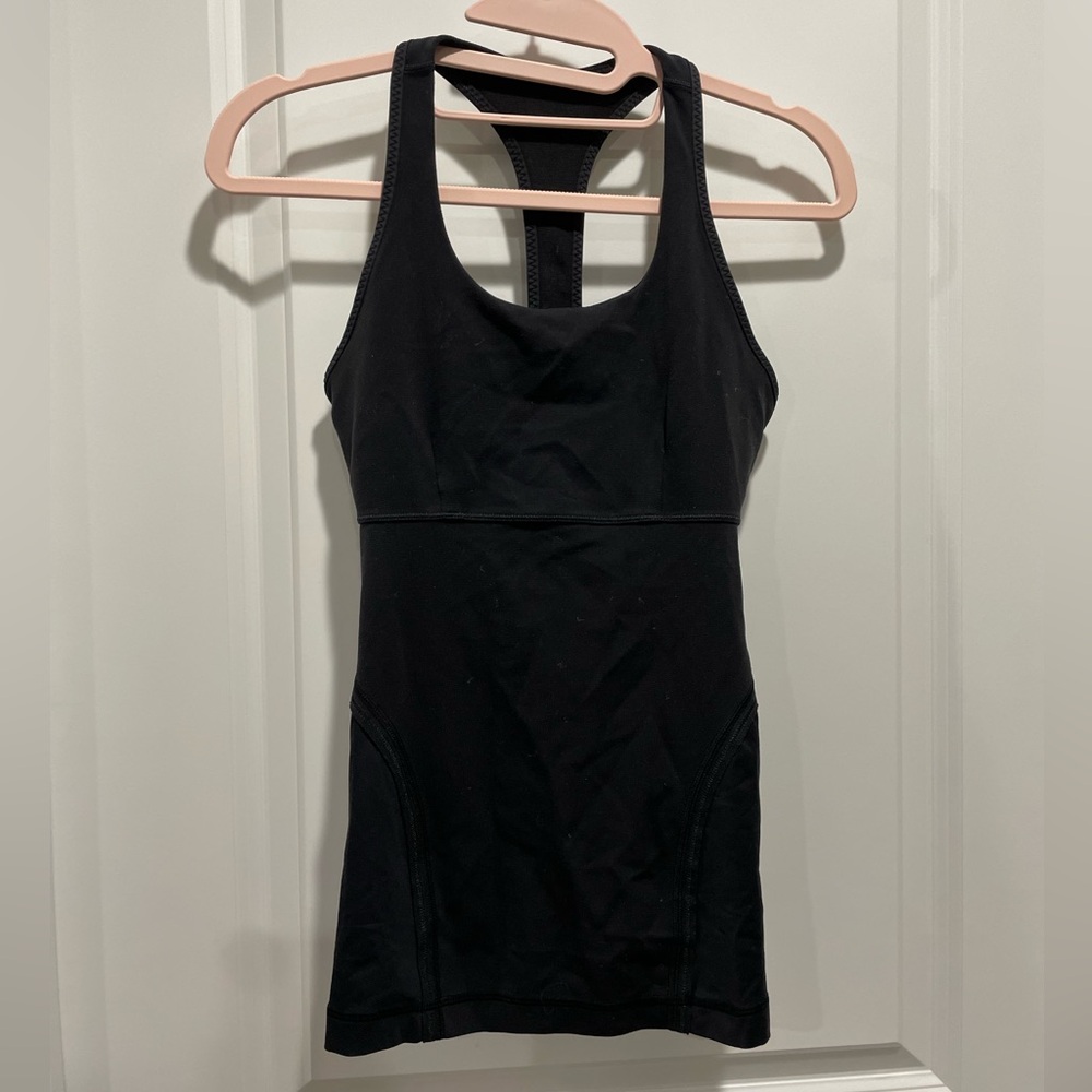 Lululemon Power Up Tank Black Size 6 - Picture 5 of 8